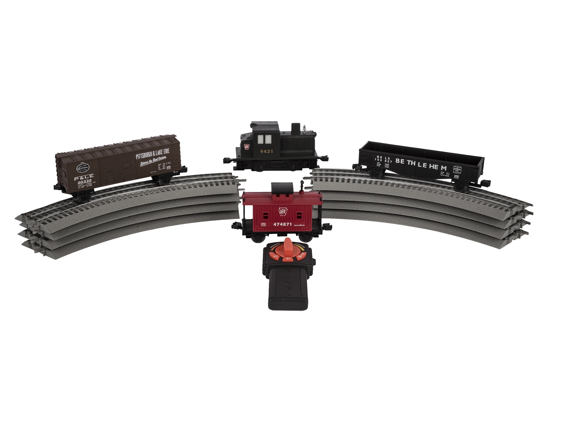 Lionel 6-30089 Pennsylvania Flyer O Gauge Steam Freight Train Set - View #6